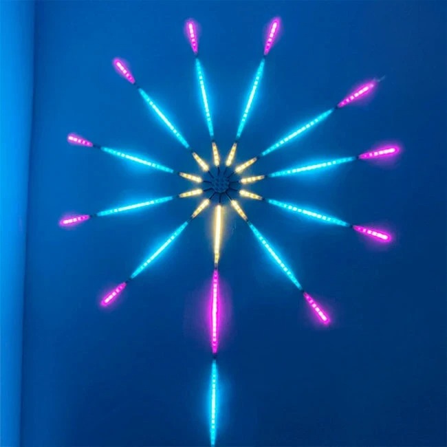 Luces LED de Fuegos Artificiales