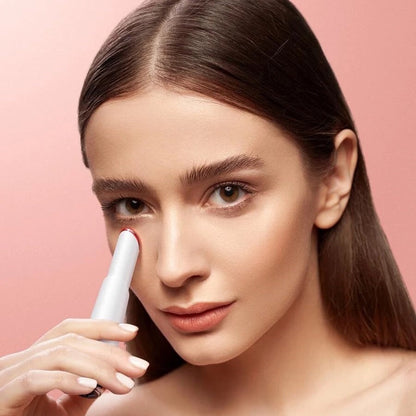 Masajeador de ojos y labio electrico con vibracion